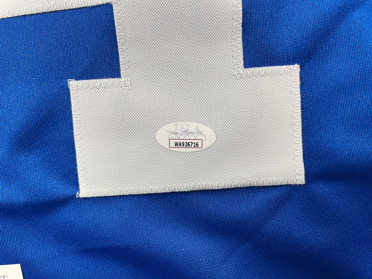 BOB LILLY DALLAS COWBOYS SIGNED Rookie Year JERSEY w/MrCowboy JSA