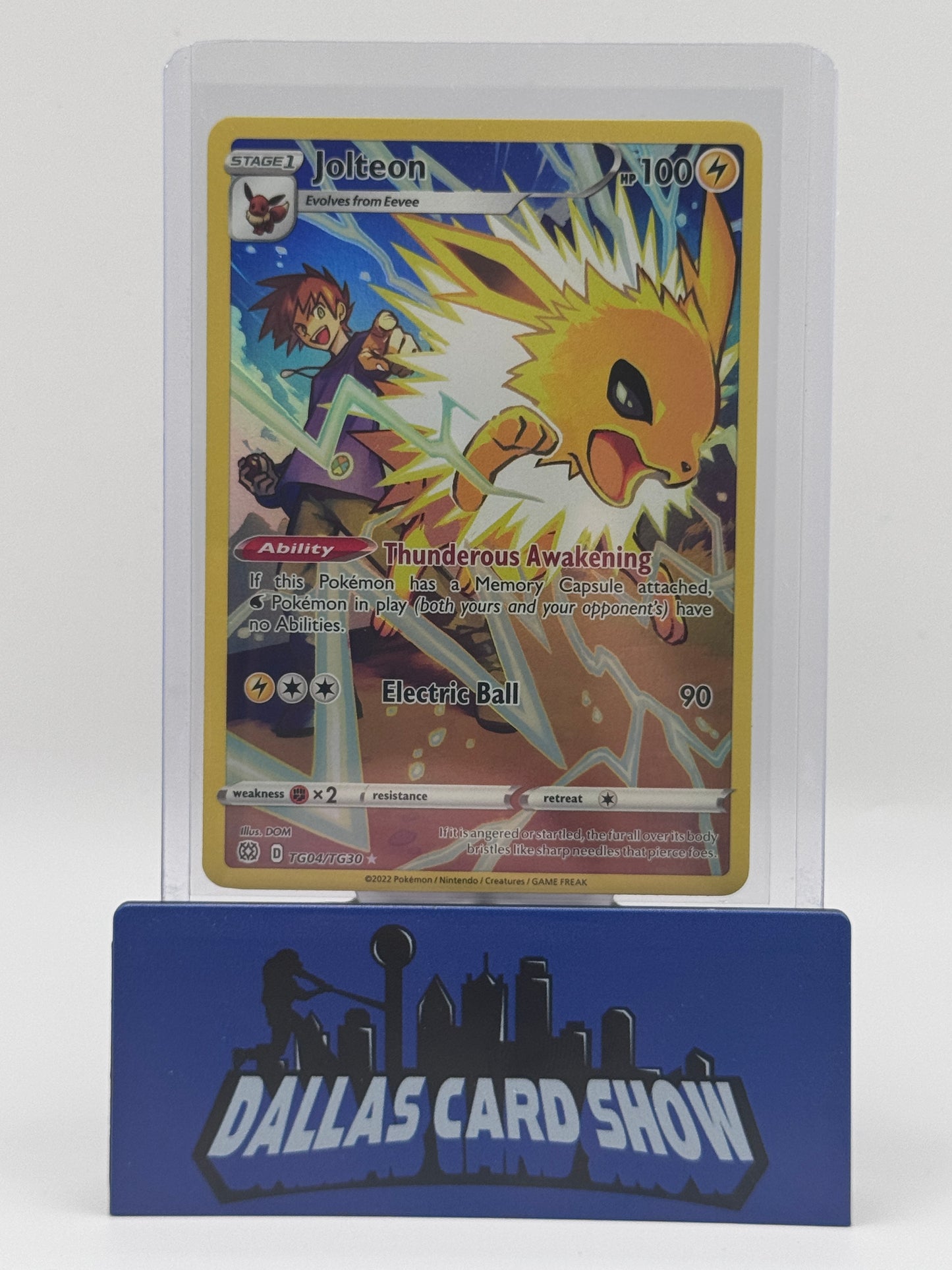 2022 Pokemon - Jolteon (Trainer Gallery) - TG04/TG30 Brilliant Stars NM
