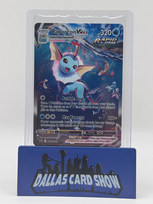 2021 Pokemon - Vaporeon VMAX (Promo) - SWSH182 NM