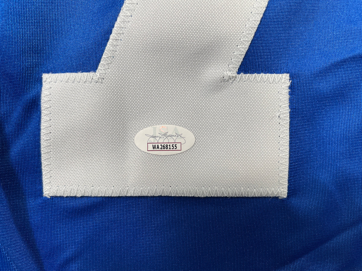 BOB LILLY DALLAS COWBOYS SIGNED Rookie Year JERSEY w/ROH TCU JSA