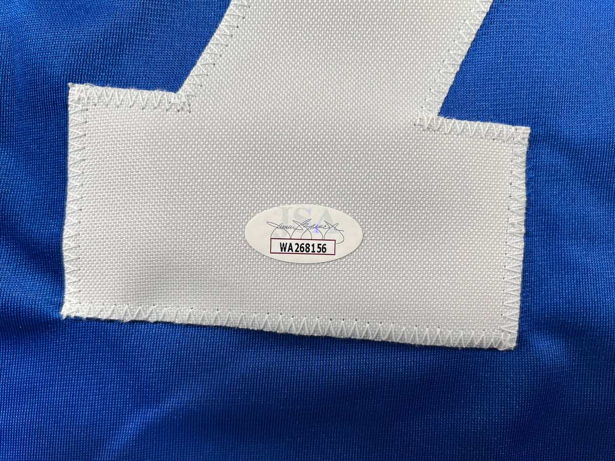 BOB LILLY DALLAS COWBOYS SIGNED Rookie Year JERSEY w/ROH TCU JSA