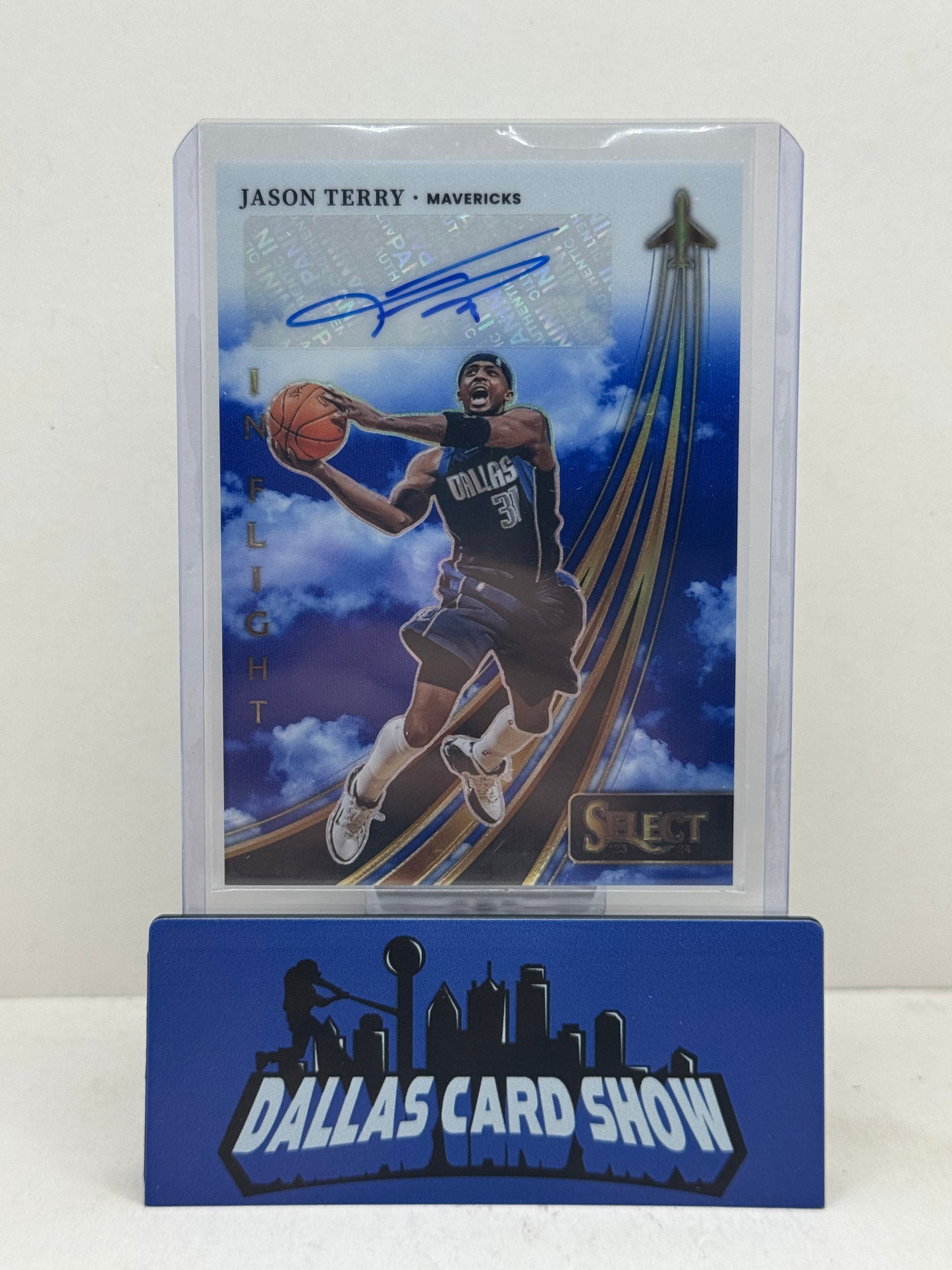 2023-24 Panini Select #IFS-TRR Jason Terry In Flight Signatures /49