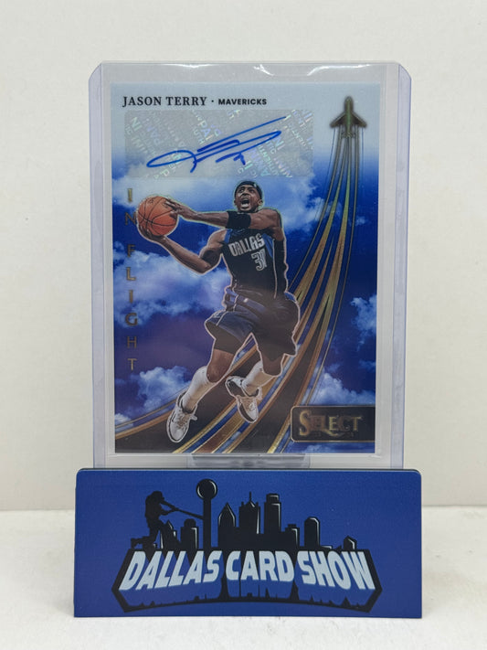 2023-24 Panini Select #IFS-TRR Jason Terry In Flight Signatures /49