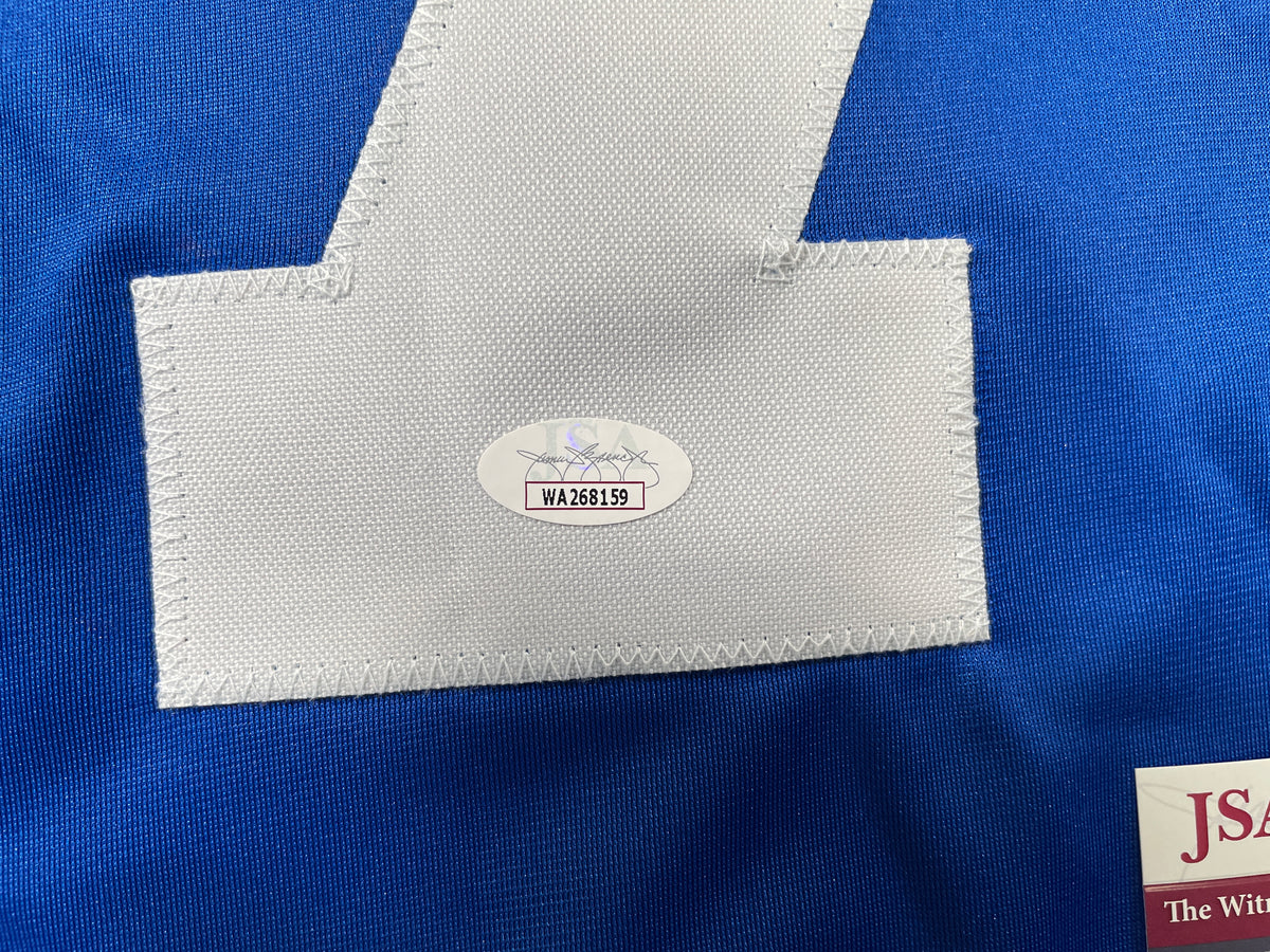 BOB LILLY DALLAS COWBOYS SIGNED Rookie Year JERSEY w/ROH TCU JSA