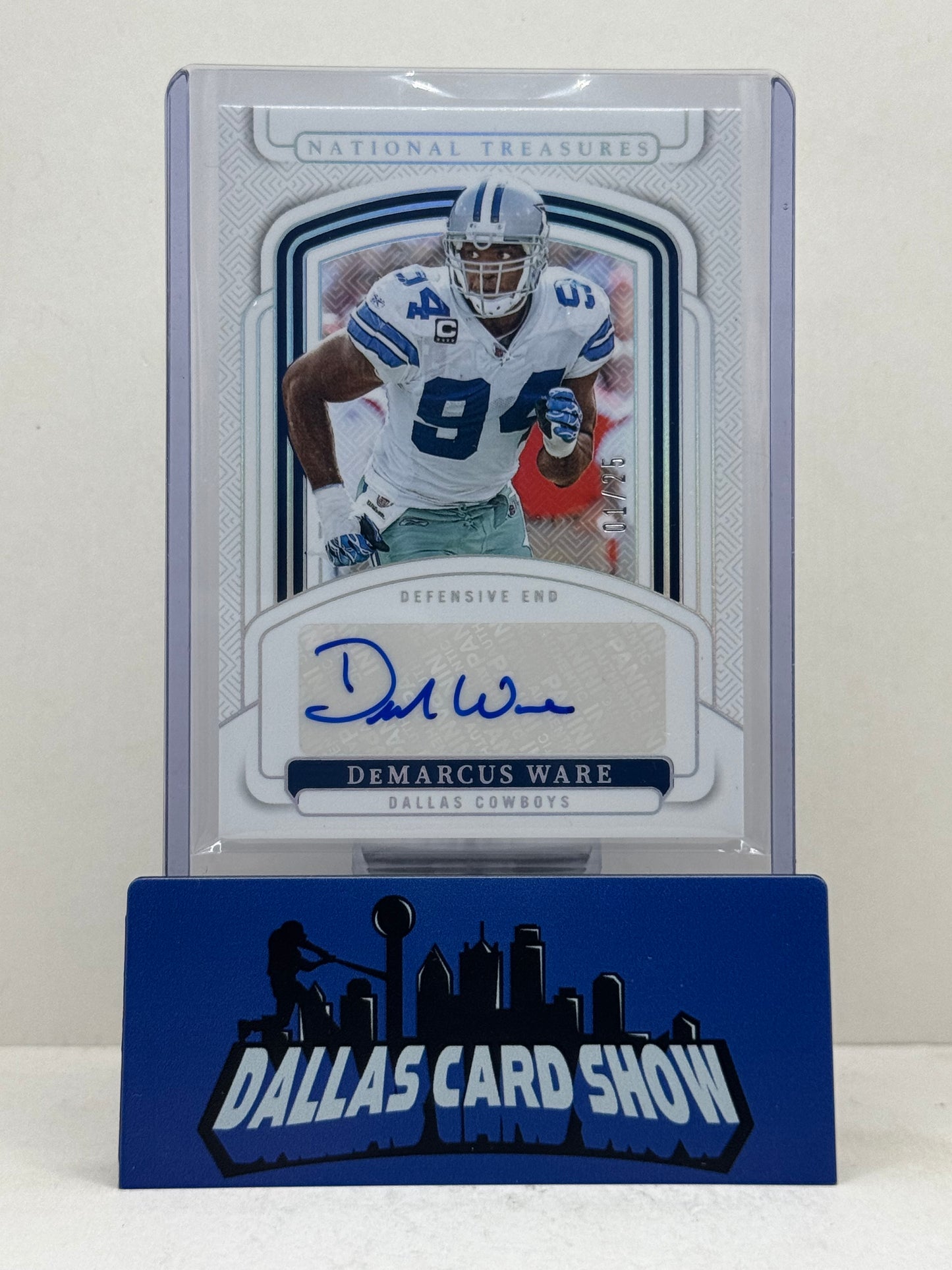 2024 Panini National Treasure #SIGS-DWE Demarcus Ware Autograph /25