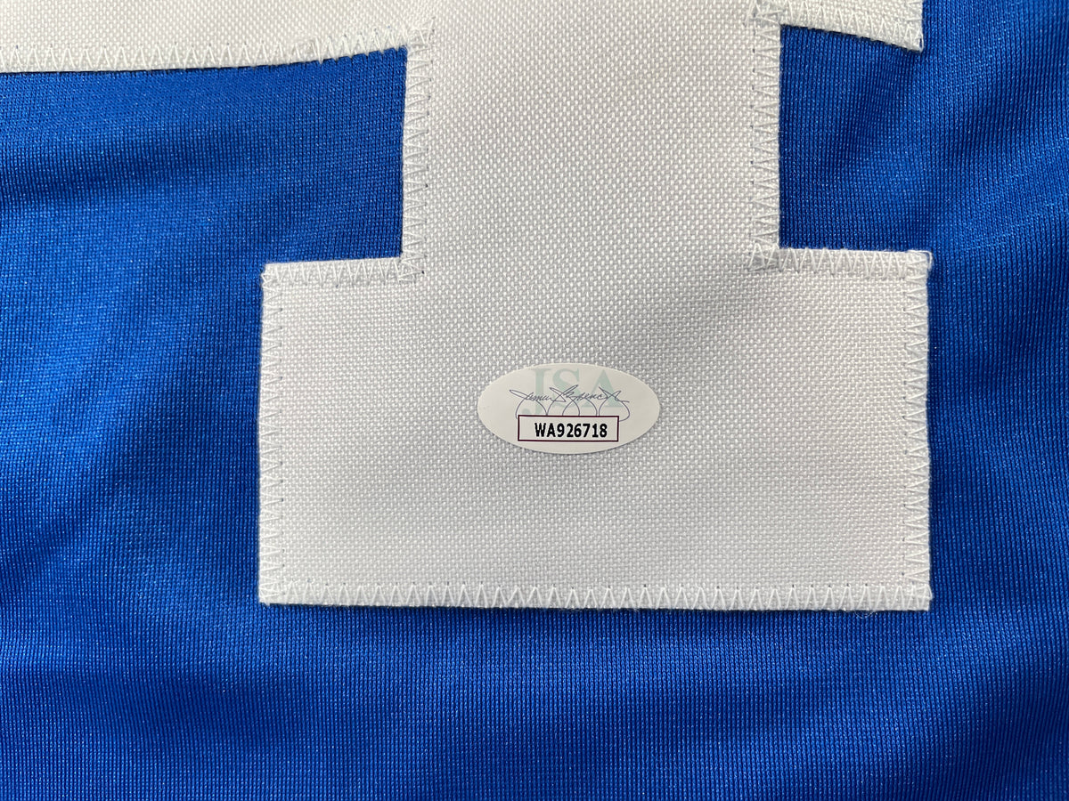 BOB LILLY DALLAS COWBOYS SIGNED Rookie Year JERSEY w/HOF80 TCU JSA