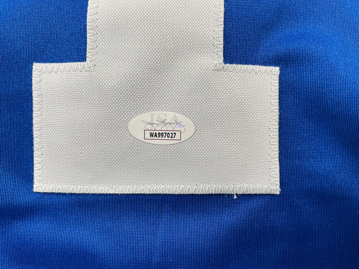 BOB LILLY DALLAS COWBOYS SIGNED Rookie Year JERSEY w/HOF80 TCU JSA