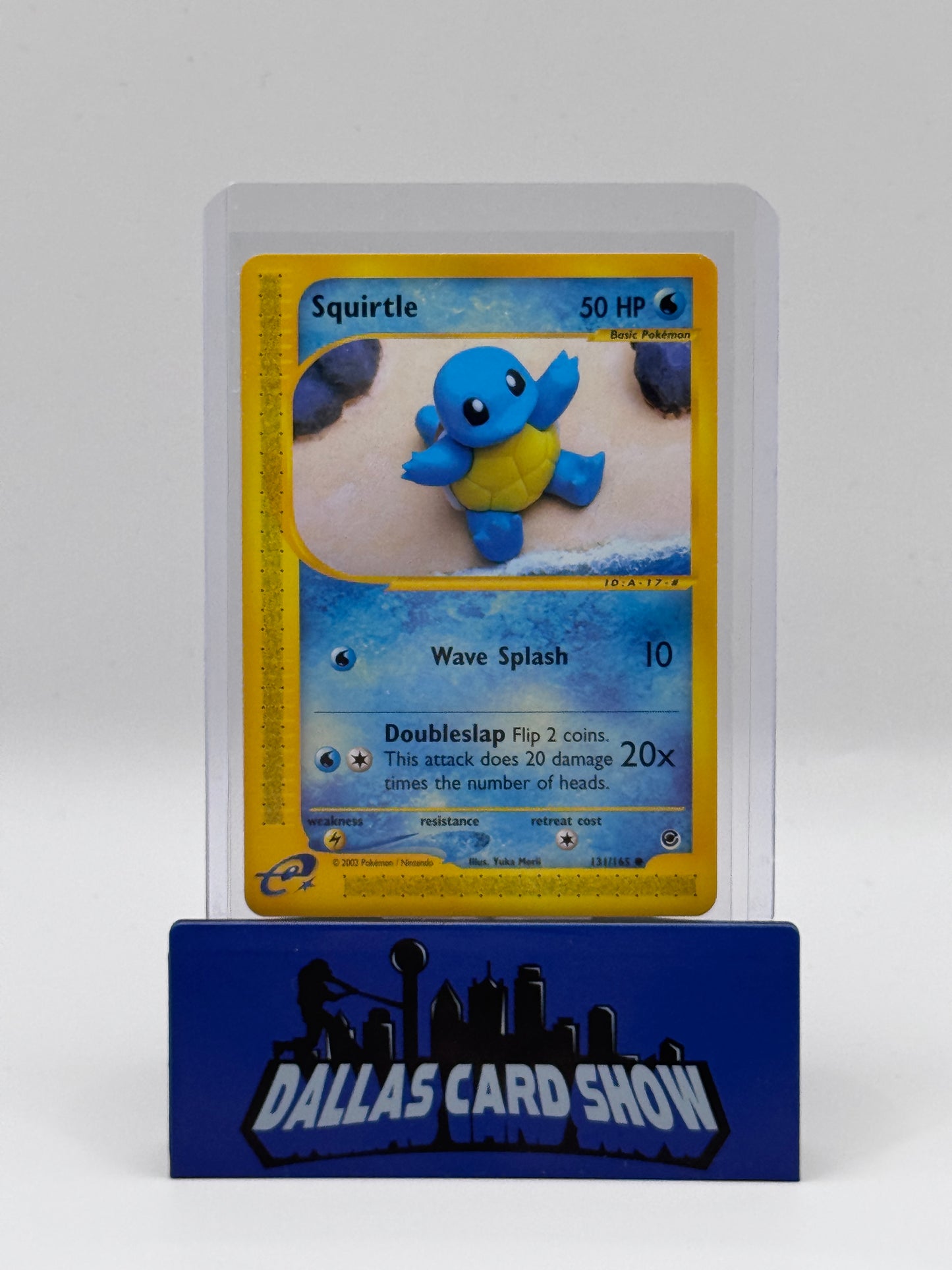 2002 Pokemon - Squirtle (Common) - 131/165 Expedition NM