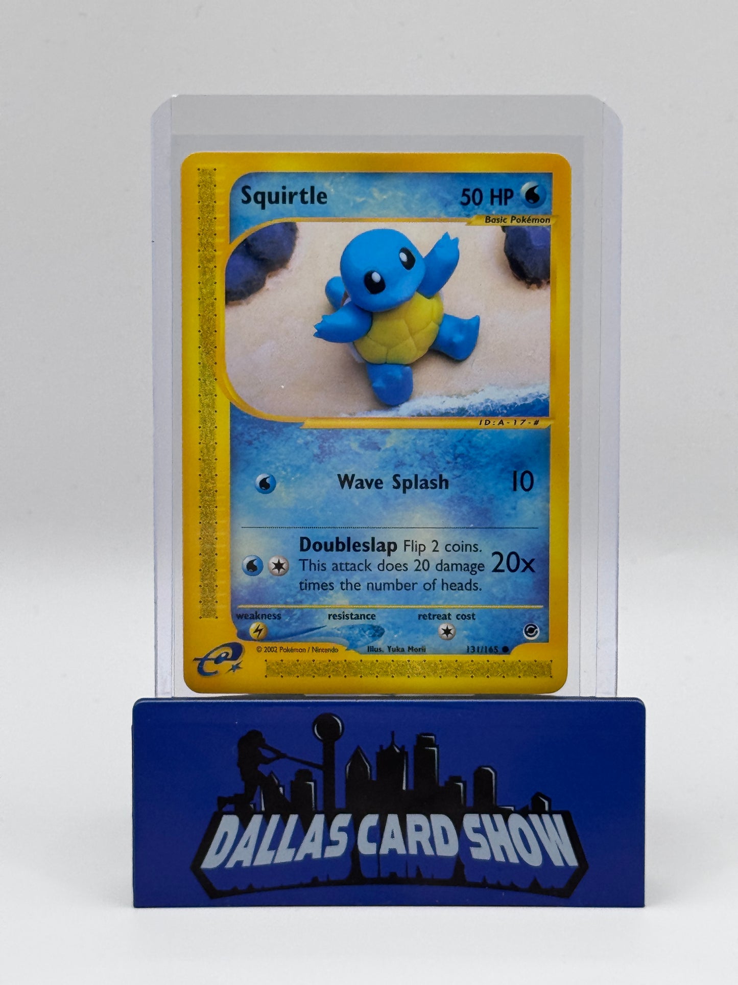 2002 Pokemon - Squirtle (Common) - 131/165 Expedition NM