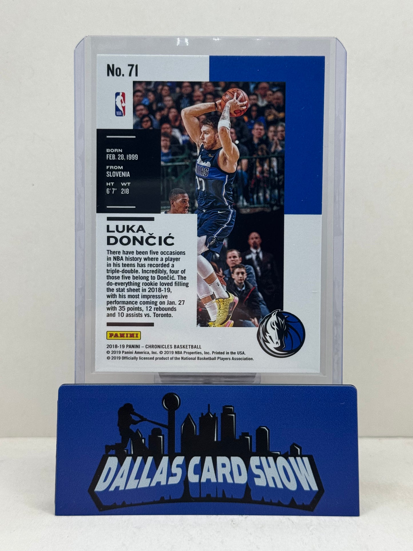 2018-19 Panini Chronicles #71 Luka Doncic Rookie RC