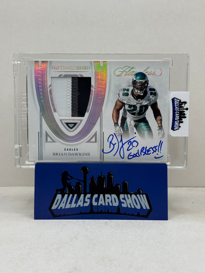 2022 Panini Flawless #DPA-BD Brain Dawkins Distinguished Patch Autograph /20