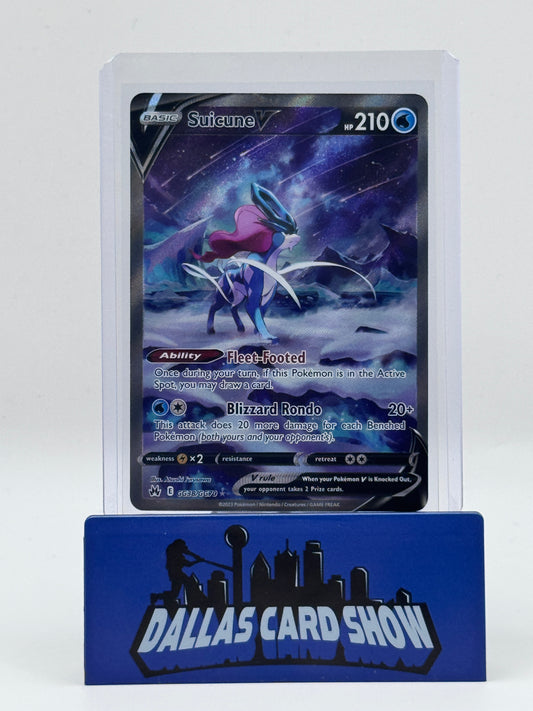 2023 Pokemon - Suicune V (Galarian Gallery) - GG38/GG70 Crown Zenith