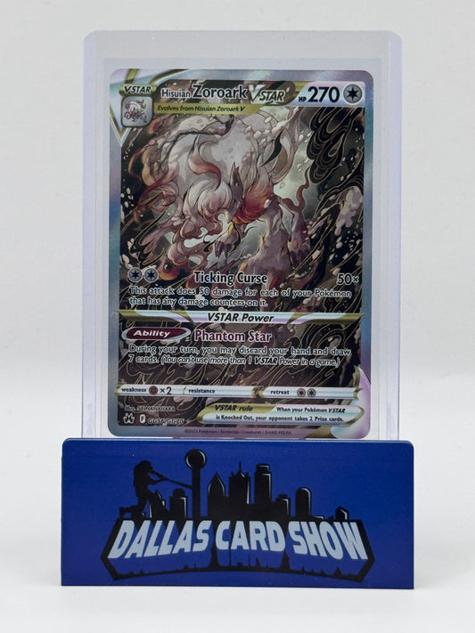 2023 Pokemon - Hisuian Zoroark VSTAR (Galarian Gallery) - GG56/GG70 Crown Zenith