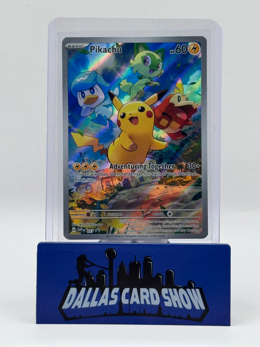 2023 Pokemon - Pikachu (Illustration Rare) - SVP027 Promos