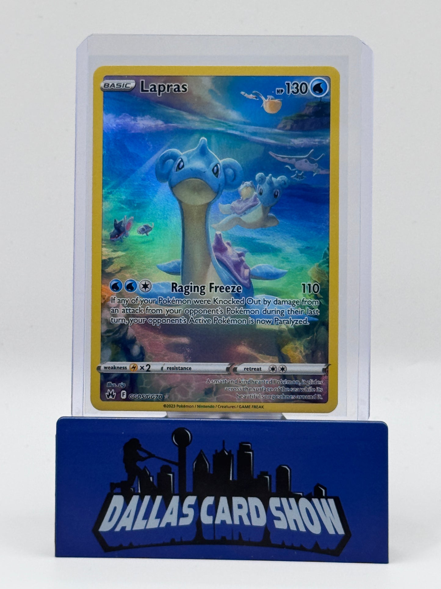 2023 Pokemon - Lapras (Galarian Gallery) - GG05/GG70 Crown Zenith