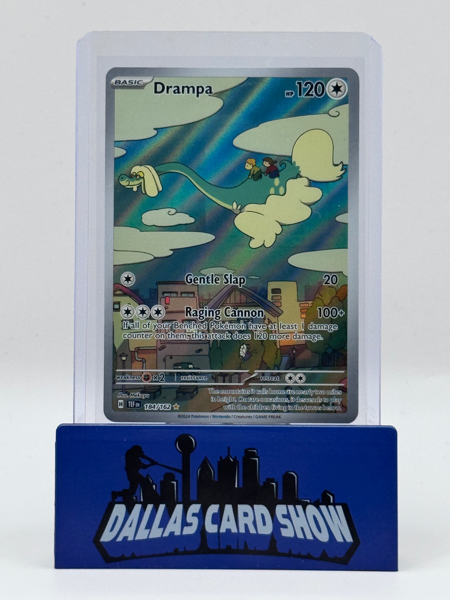 2024 Pokemon - Drampa (Illustration Rare) - 184/162 Temporal Forces NM