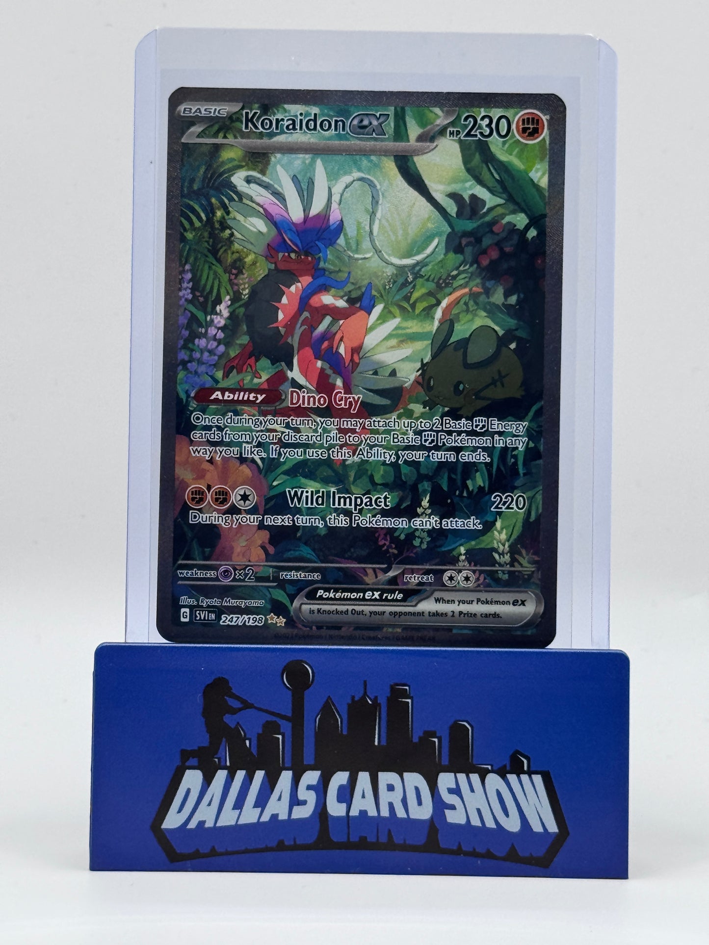 2023 Pokemon - Koraidon ex (SIR) - 247/198 Scarlet & Violet NM