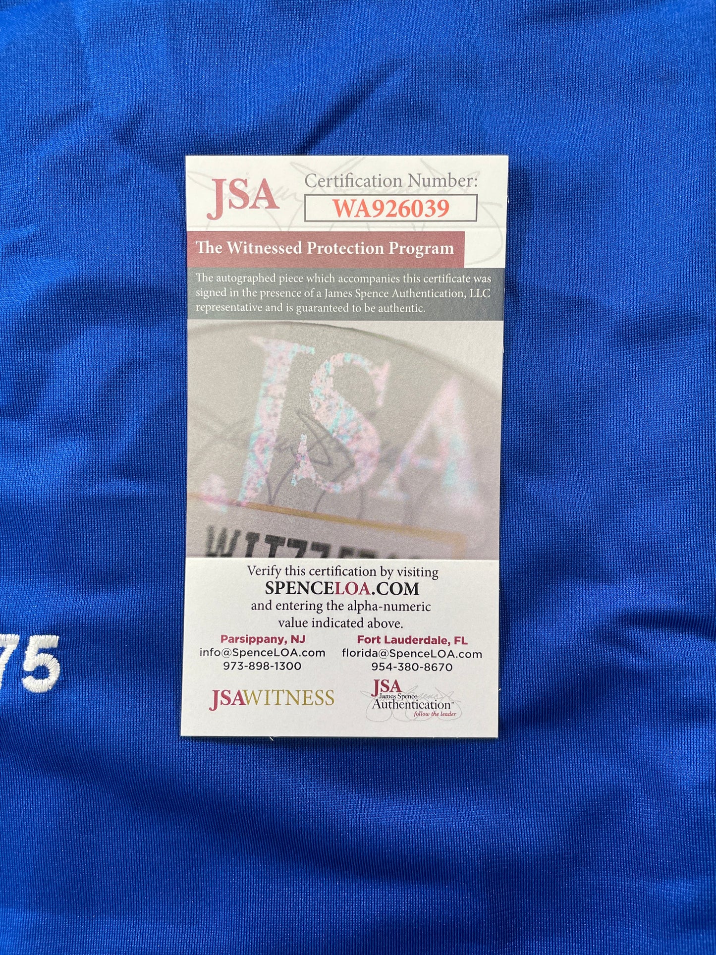 BOB LILLY DALLAS COWBOYS SIGNED SEWN THROWBACK FOOTBALL STAT JERSEY JSA