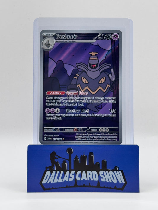 2024 Pokemon - Dusknoir (Illustration Rare) - 070/064 Shrouded Fable NM