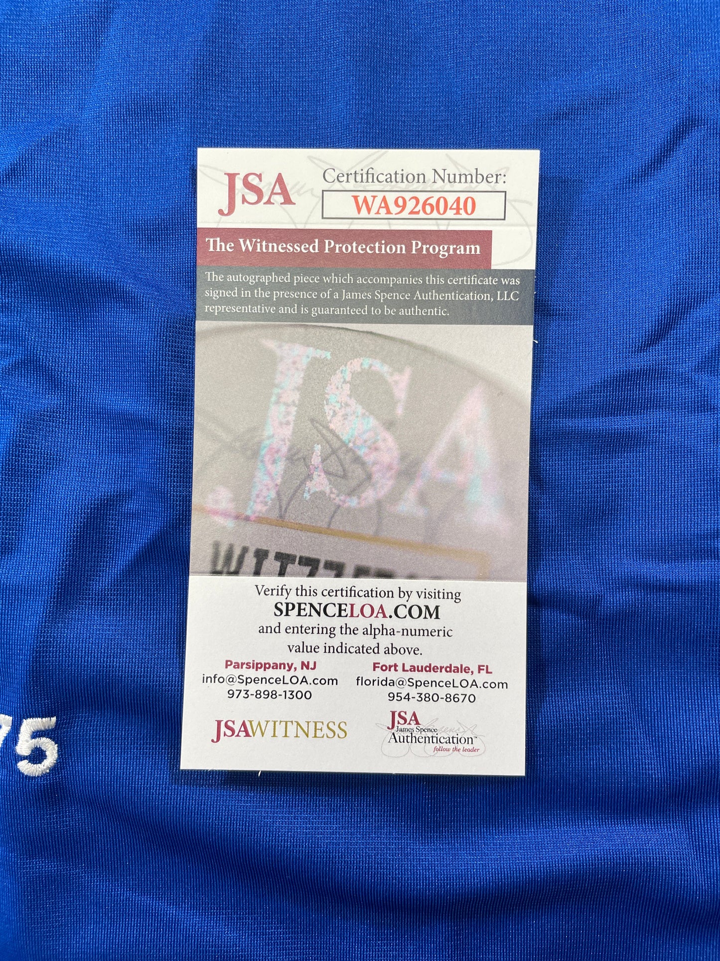 BOB LILLY DALLAS COWBOYS SIGNED SEWN THROWBACK FOOTBALL STAT JERSEY JSA