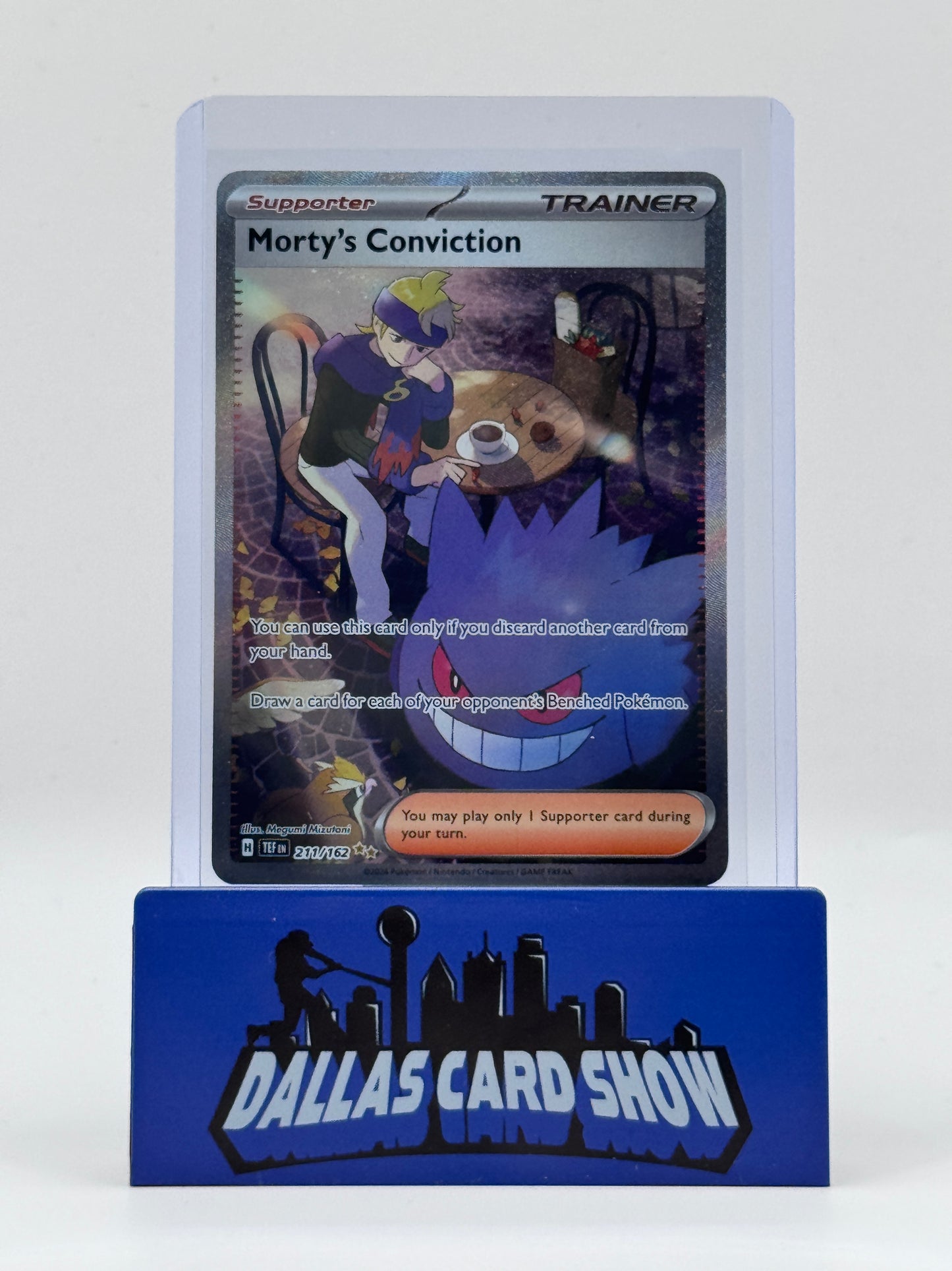 2024 Pokemon - Morty's Conviction (SIR) - 211/162 Temporal Forces NM