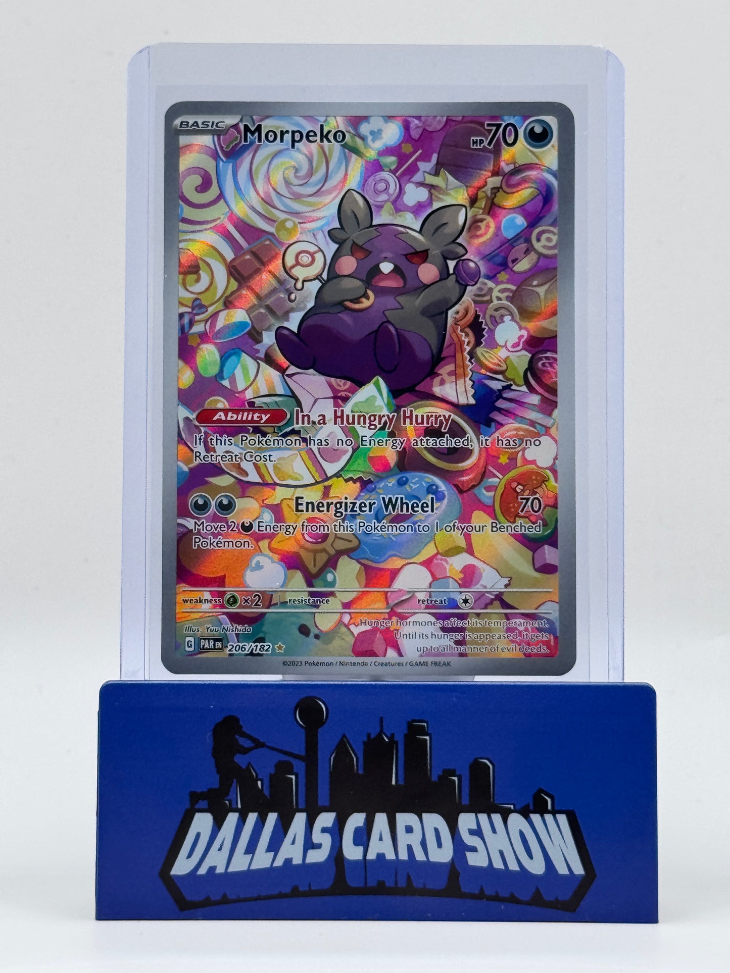 2023 Pokemon - Morpeko (Illustration Rare) - 206/182 Paradox Rift NM