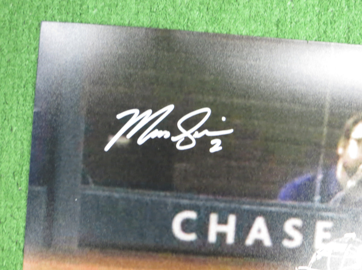 MARCUS SEMIEN TEXAS RANGERS SIGNED BATTING 16x20 PHOTO BAS COA
