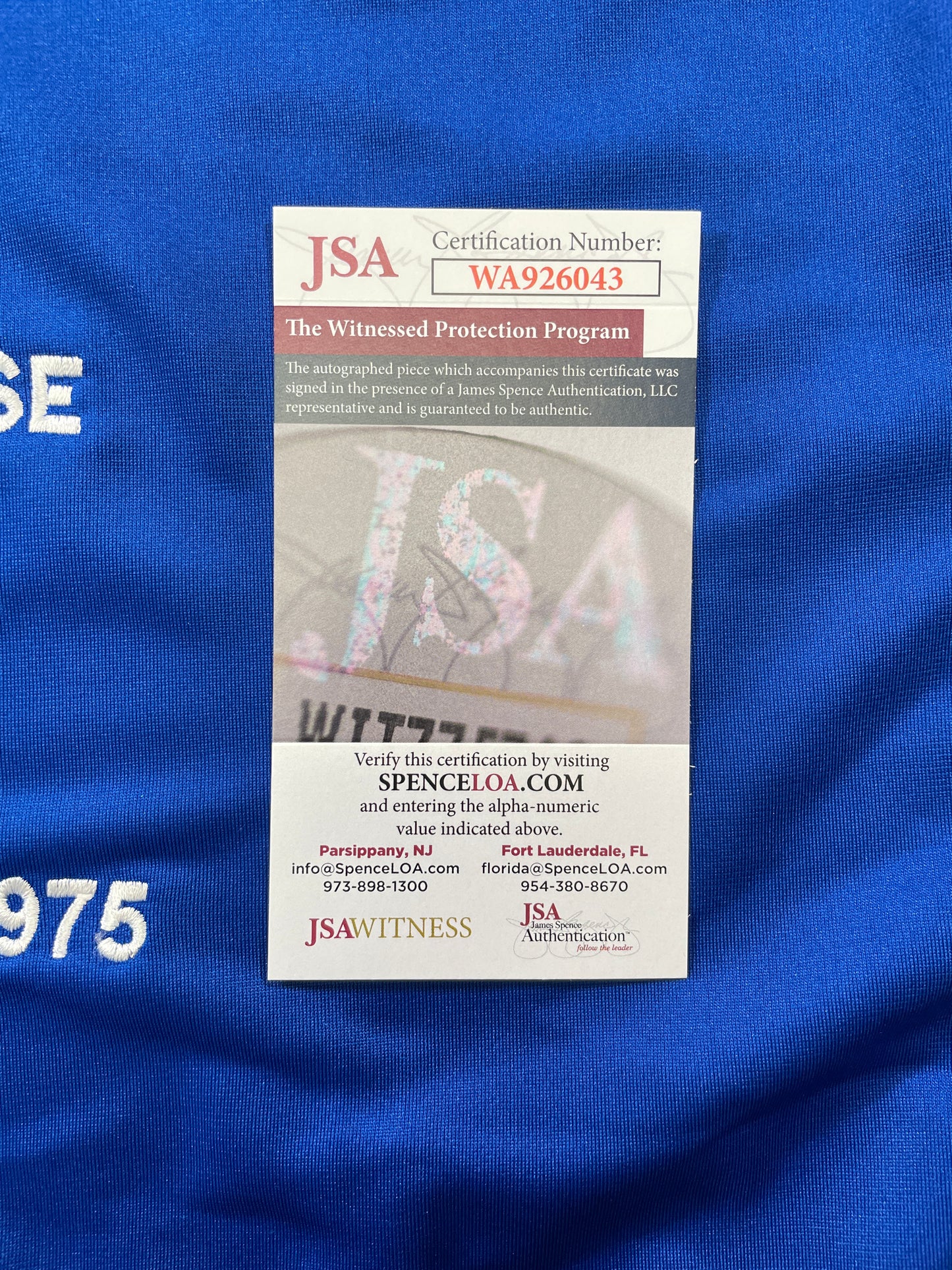 BOB LILLY DALLAS COWBOYS SIGNED SEWN THROWBACK FOOTBALL STAT JERSEY JSA