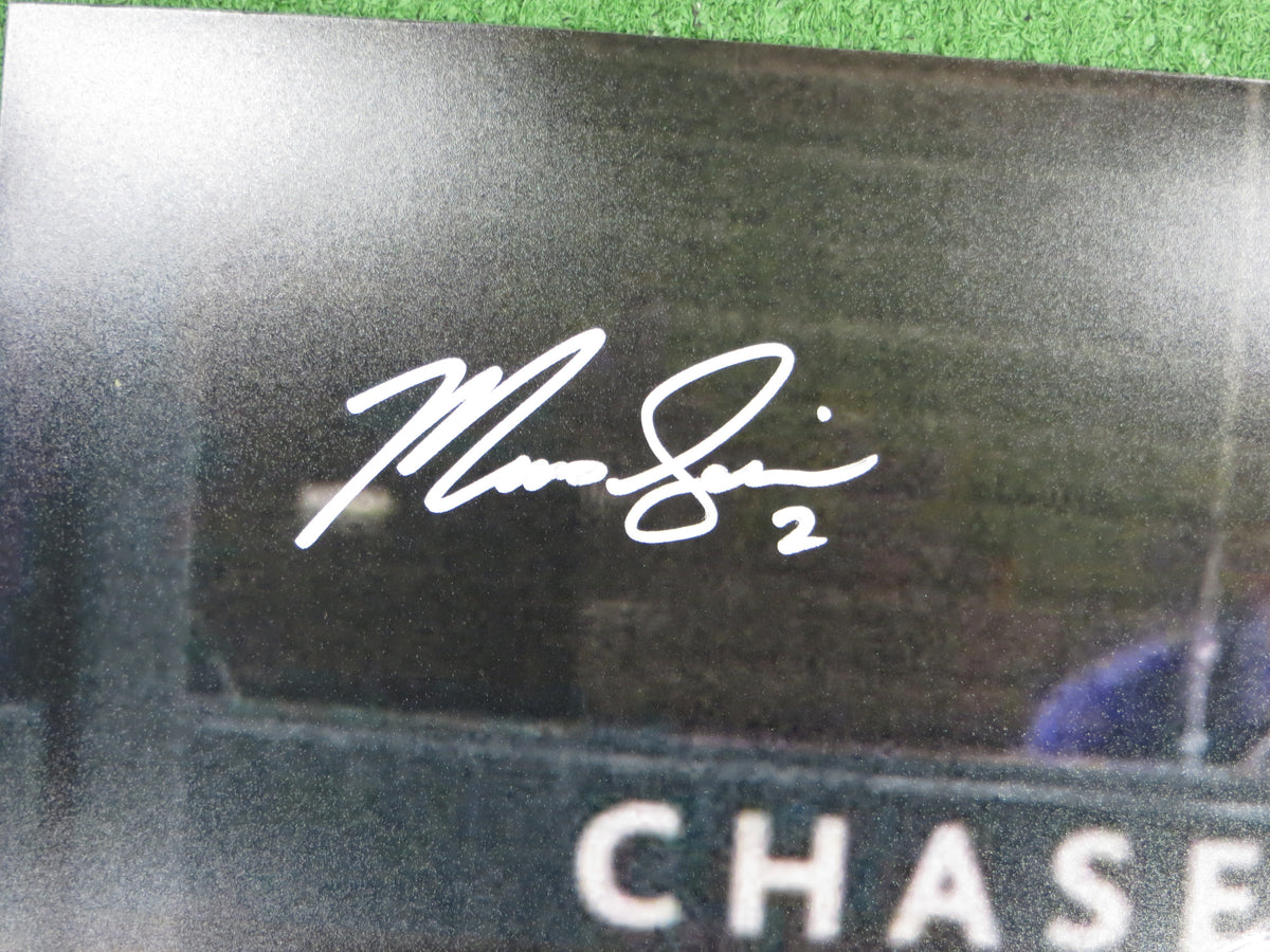 MARCUS SEMIEN TEXAS RANGERS SIGNED BATTING 16x20 PHOTO JSA COA