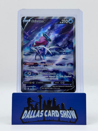 2023 Pokemon - Suicune V (Galarian Gallery) - GG38/GG70 Crown Zenith NM