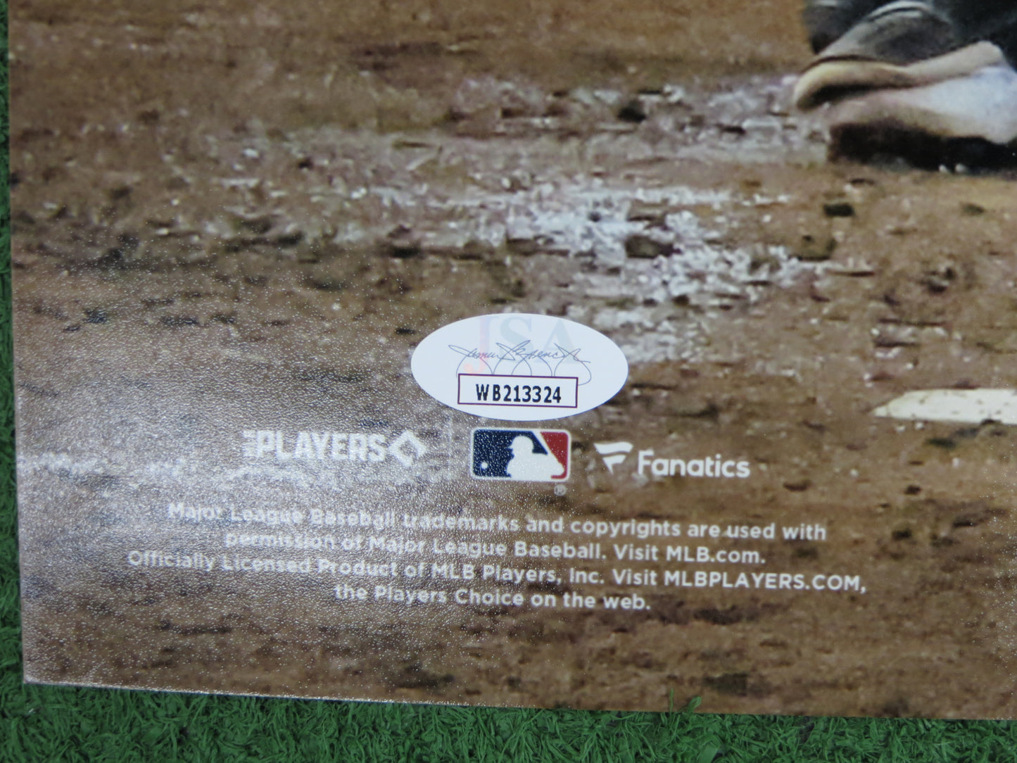 MARCUS SEMIEN TEXAS RANGERS SIGNED BATTING 16x20 PHOTO JSA COA