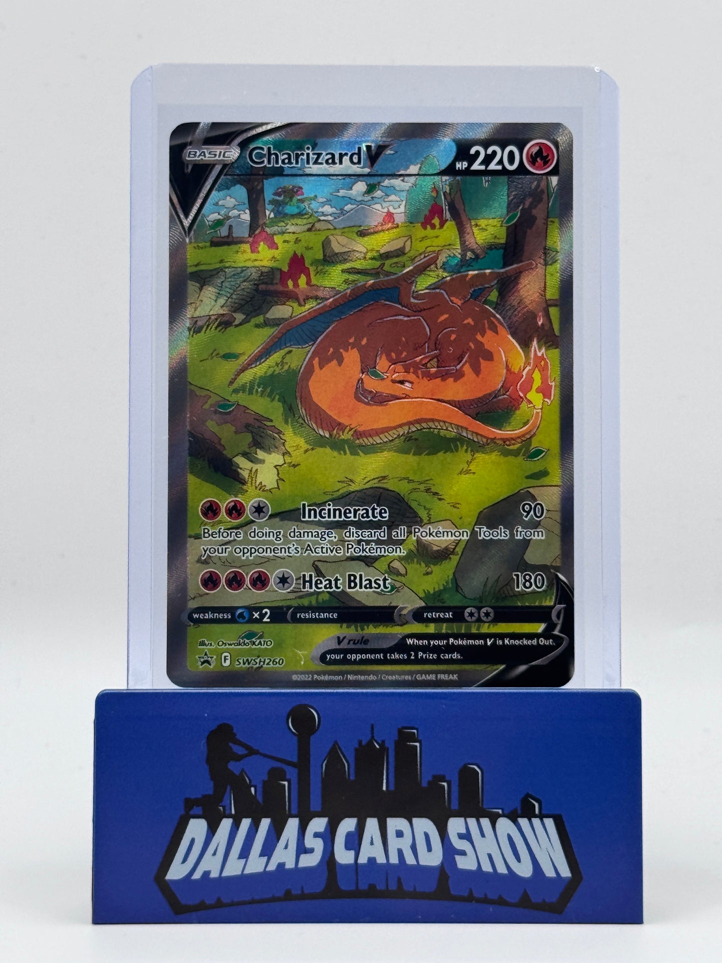 2022 Pokemon - Charizard V (Promo) - SWSH260 Ultra Premium Promos LP