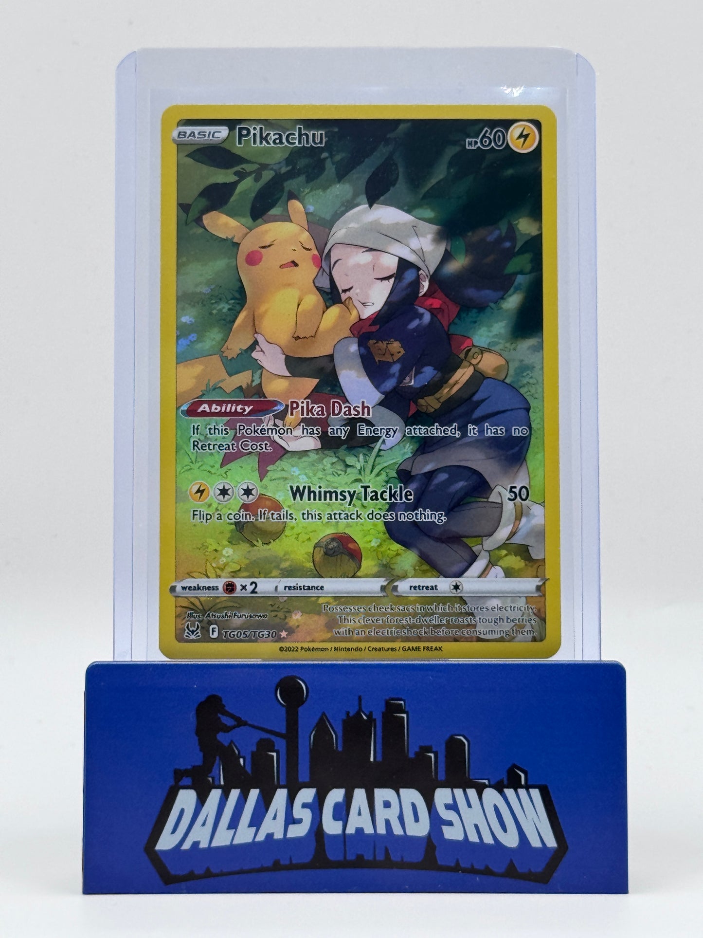 2022 Pokemon - Pikachu (Trainer Gallery) - TG05/TG30 Lost Origin LP