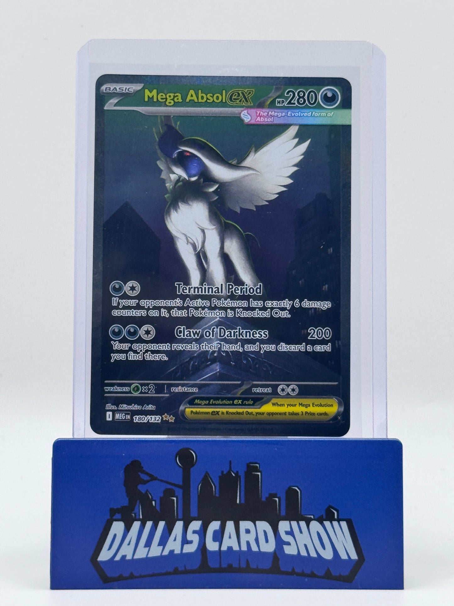 2025 Pokemon - Mega Absol ex (SIR) - 180/132 Mega Evolution NM