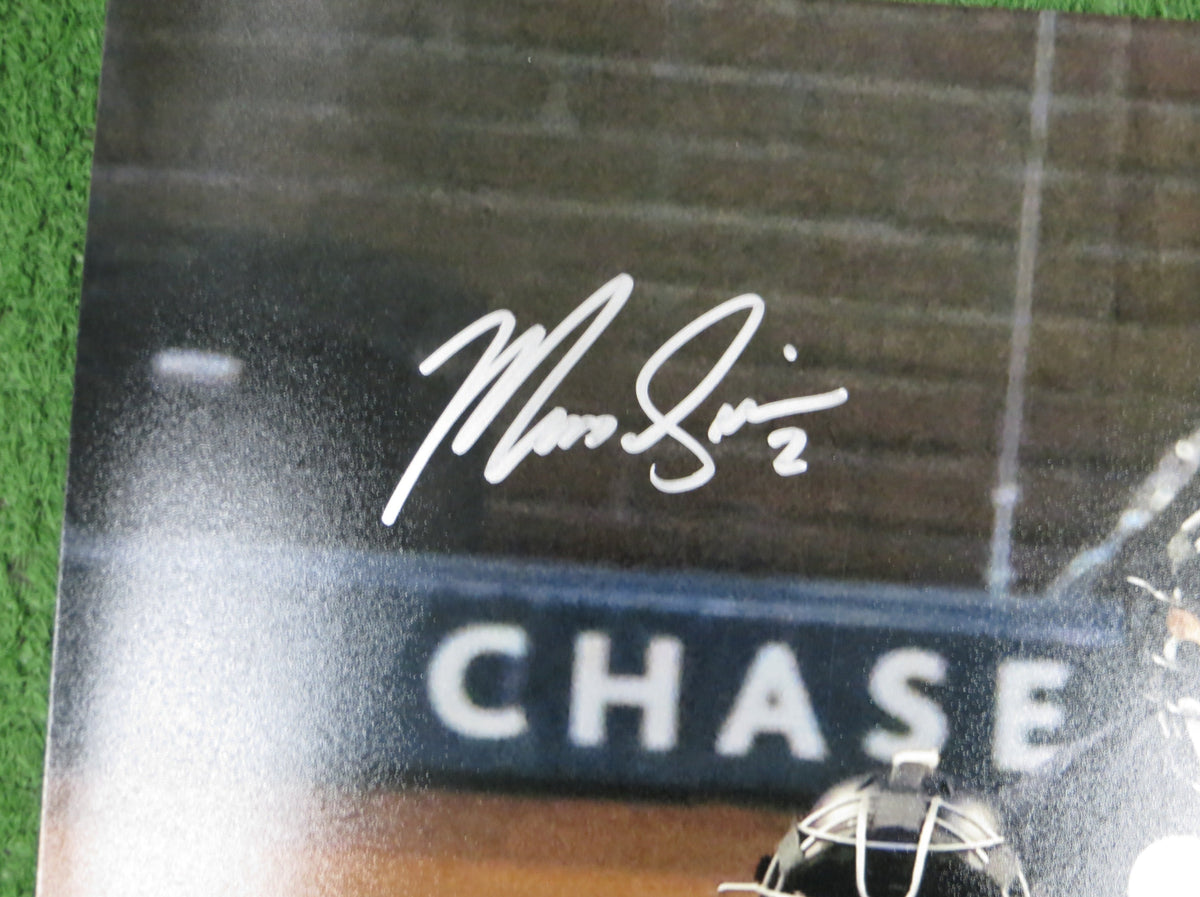 MARCUS SEMIEN TEXAS RANGERS SIGNED BATTING 16x20 PHOTO JSA COA