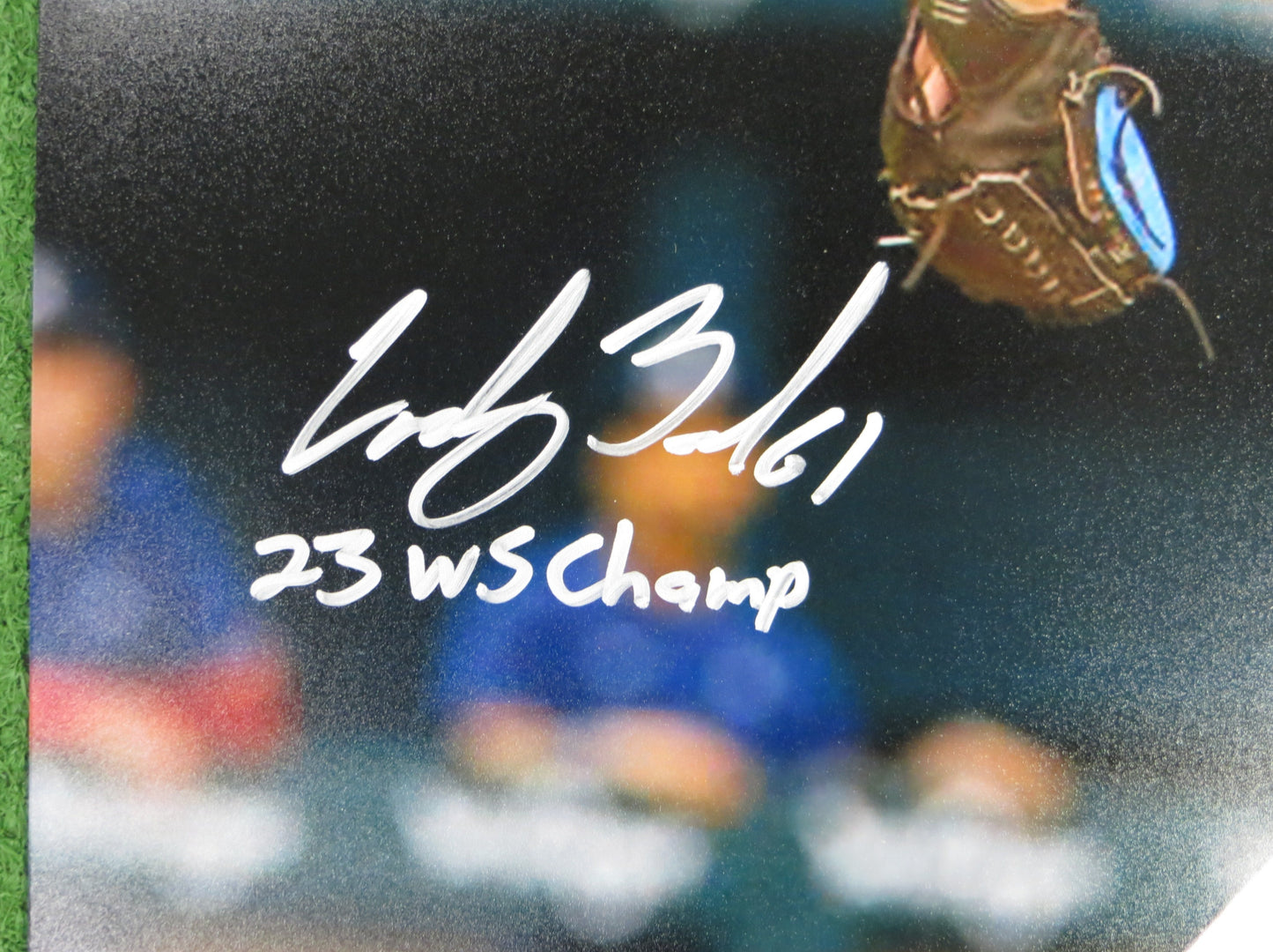 CODY BRADFORD TEXAS RANGERS SIGNED 16x20 PHOTO w/INSC JSA COA
