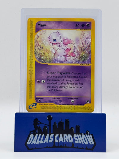 2002 Pokemon - Mew (Non-Holo Rare) - 55/165 Expedition LP
