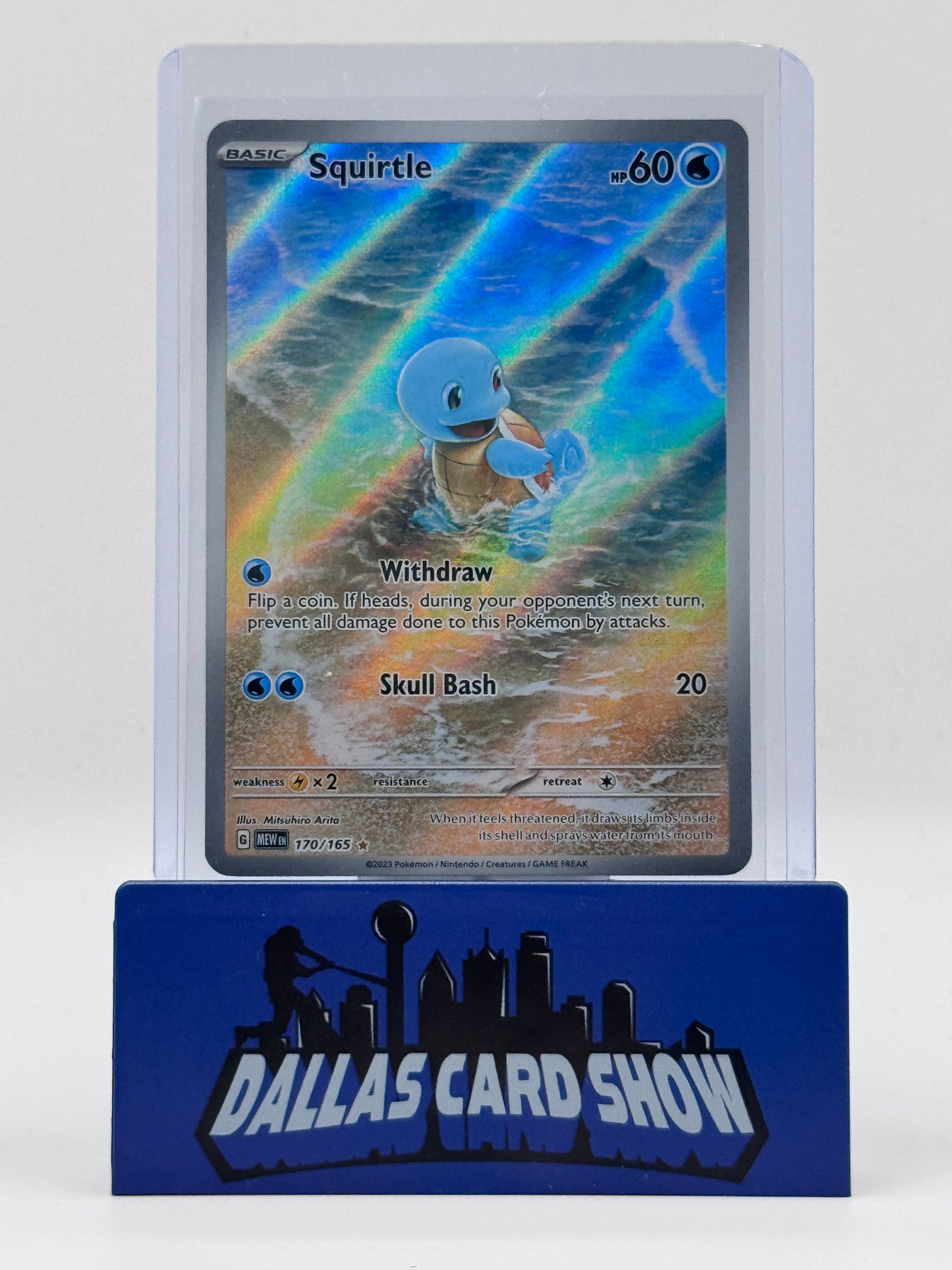2023 Pokemon - Squirtle (Illustration Rare) - 170/165 S&V 151 LP