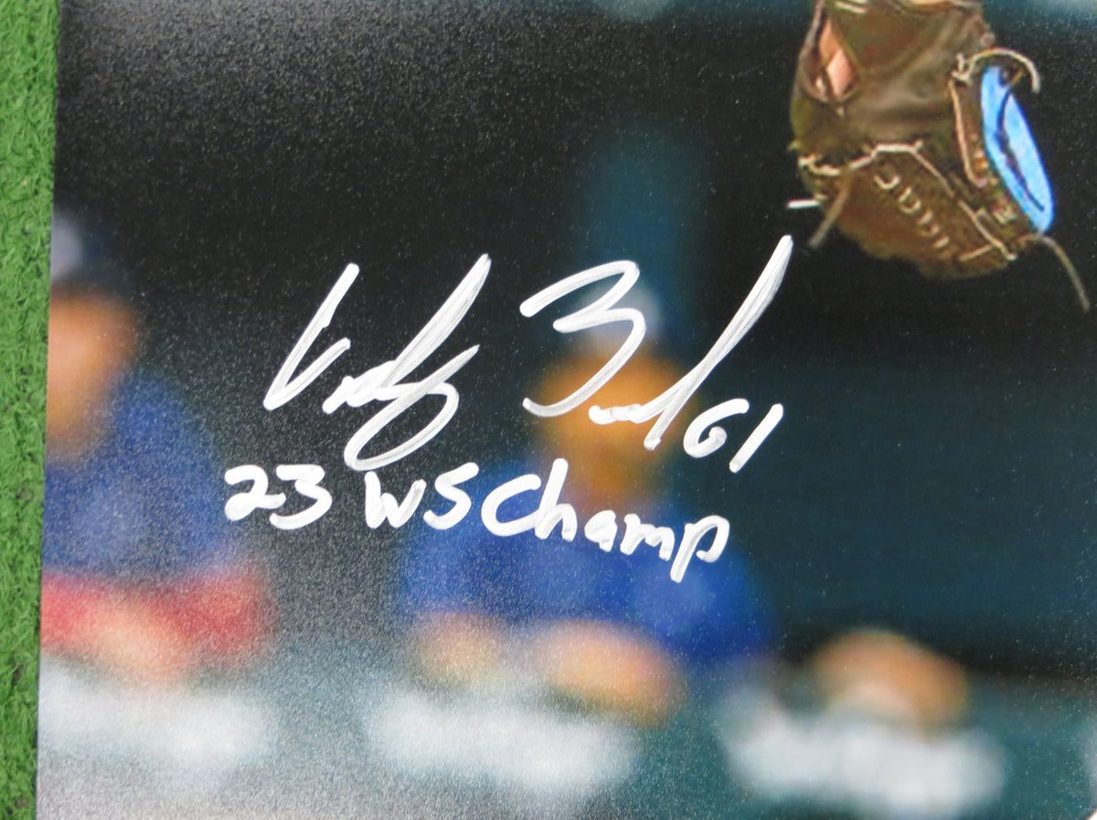 CODY BRADFORD TEXAS RANGERS SIGNED 16x20 PHOTO w/INSC JSA COA
