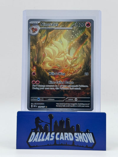2023 Pokemon - Ninetales (Illustration Rare) - 199/197 Obsidian Flames NM
