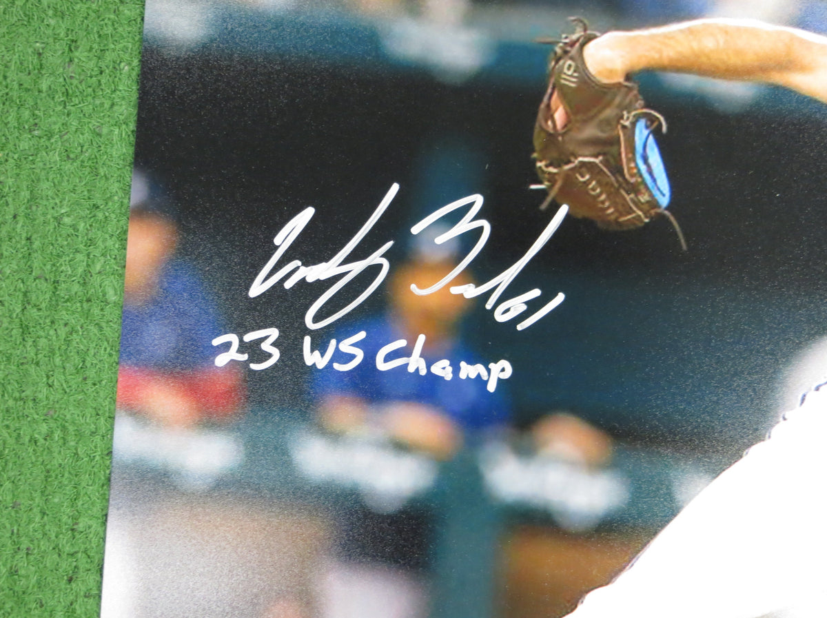 CODY BRADFORD TEXAS RANGERS SIGNED 16x20 PHOTO w/INSC JSA COA