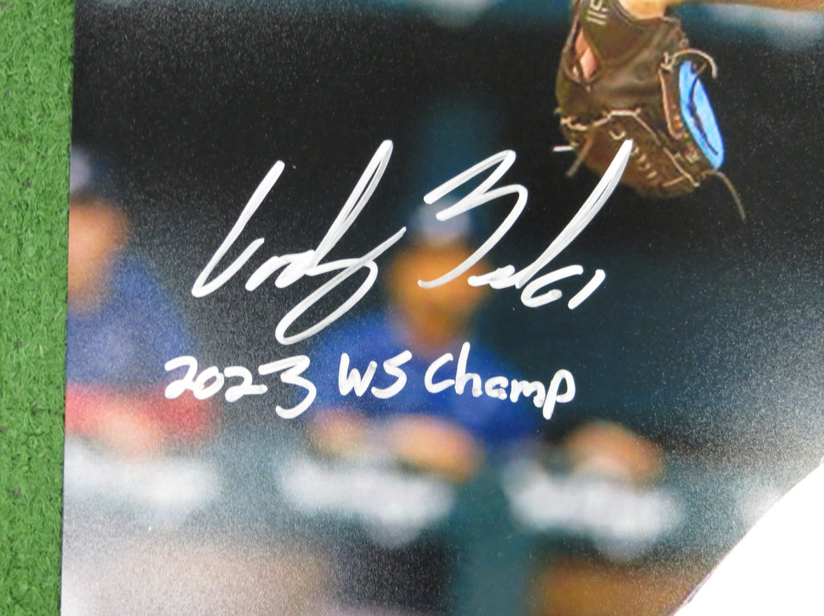 CODY BRADFORD TEXAS RANGERS SIGNED 16x20 PHOTO w/INSC JSA COA