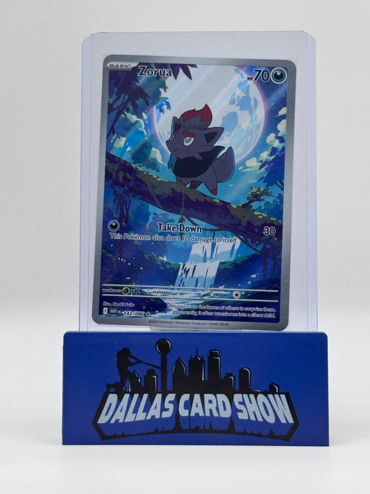 2025 Pokemon - Zorua (Illustration Rare) - 142/086 White Flare NM