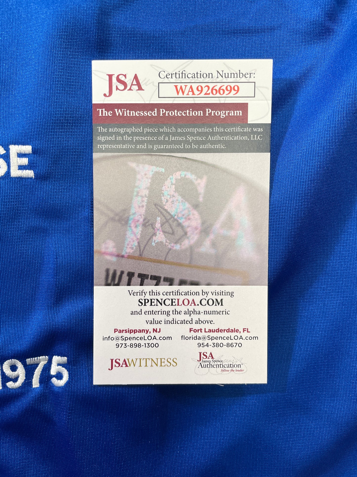 BOB LILLY DALLAS COWBOYS SIGNED SEWN THROWBACK FOOTBALL STAT JERSEY JSA