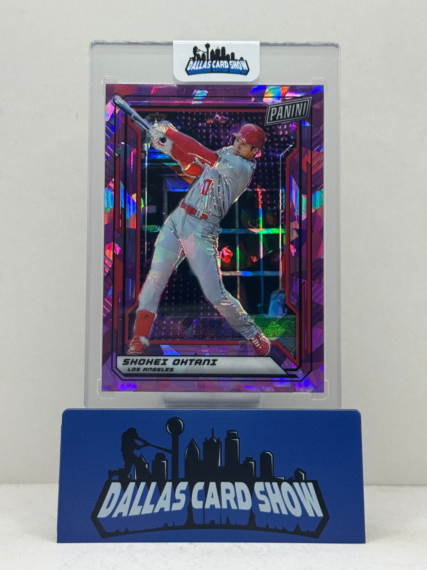 2019 Panini The National VIP #52 Shohei Ohtani Purple Ice /99 Dodgers