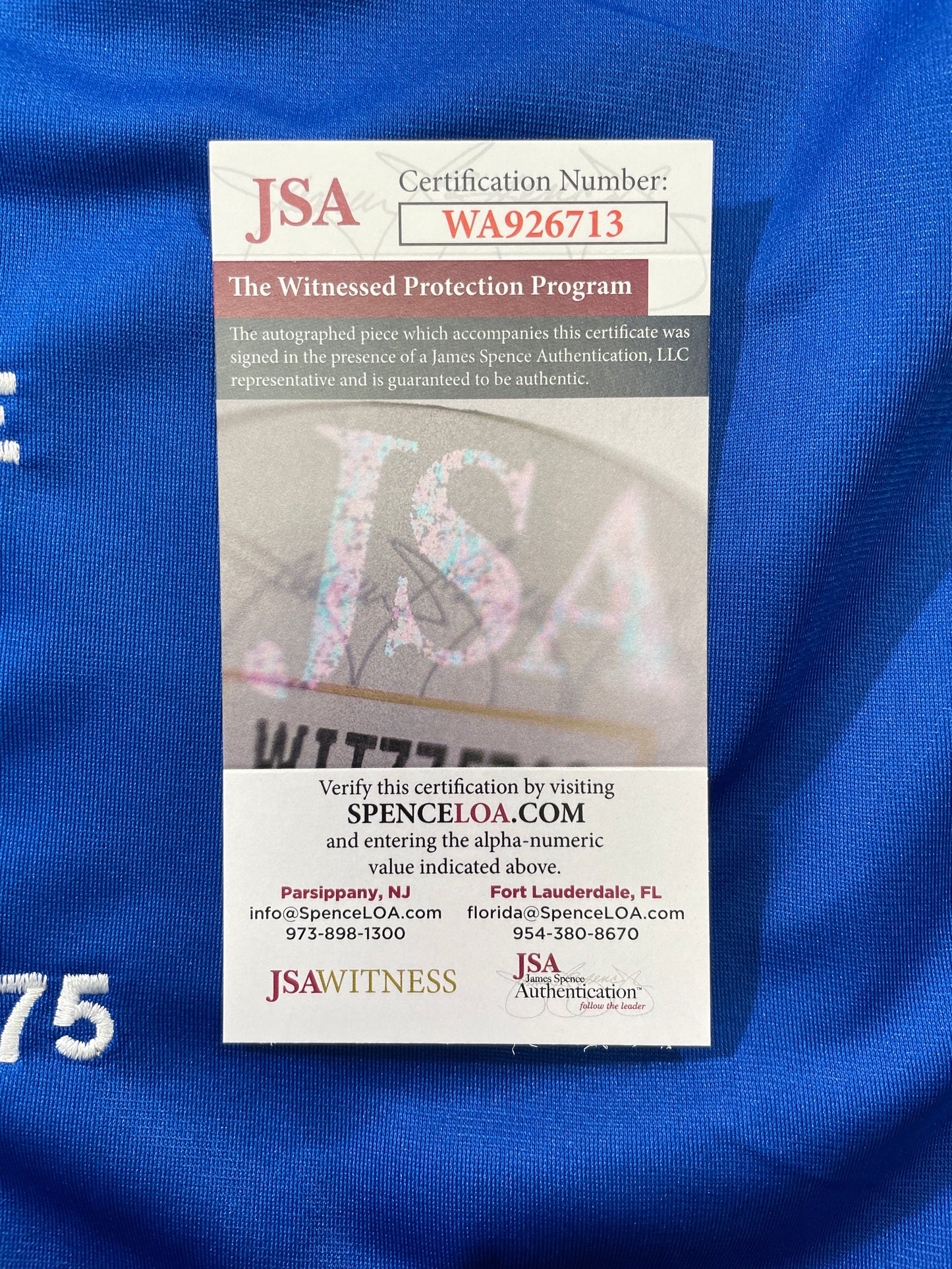 BOB LILLY DALLAS COWBOYS SIGNED SEWN THROWBACK FOOTBALL STAT JERSEY JSA