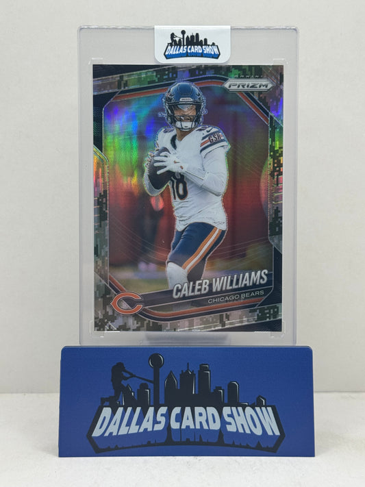 2025 Panini Prizm #124 Caleb Williams Green Camo /15 Bears