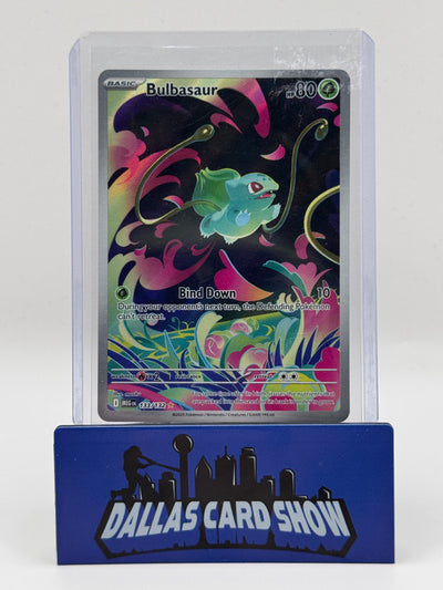 2025 Pokemon - Bulbasaur (Illustration Rare) - 133/132 Mega Evolution NM