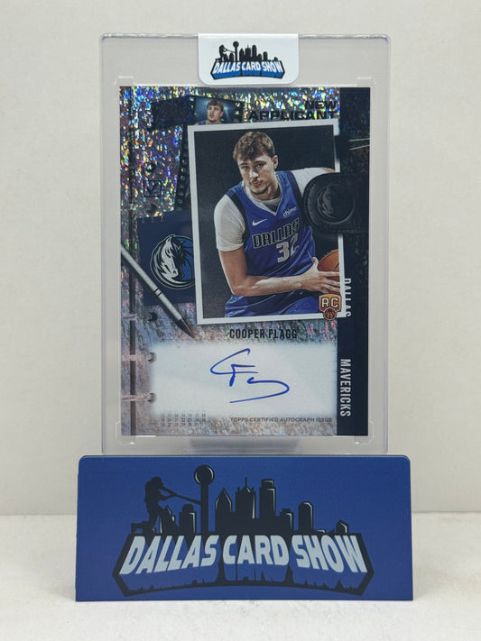 2025-26 Topps #NA-CF Cooper Flagg New Applicants Holo Foil Rookie Autograph