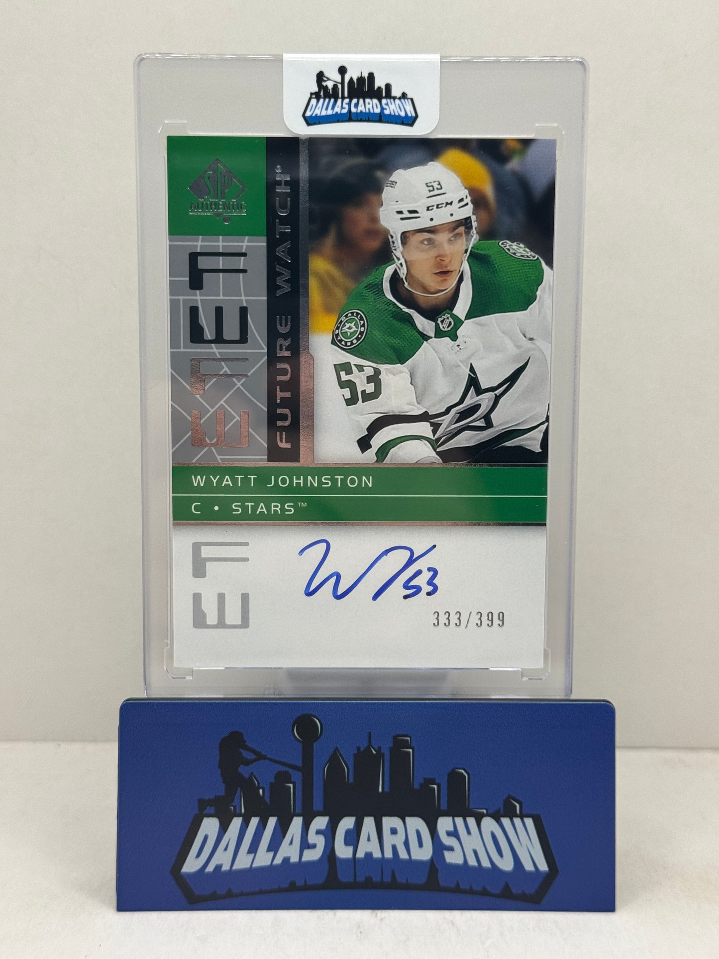 2023-23 Upper Deck SP Authentic Wyatt Johnson Future Watch Autograph /399